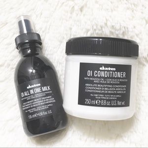 Davines Oi All in One Milk and Conditioner Bundle